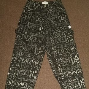 JOYRICH glitter word denim